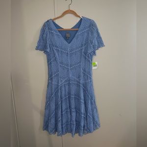 Blue Lacy Dress